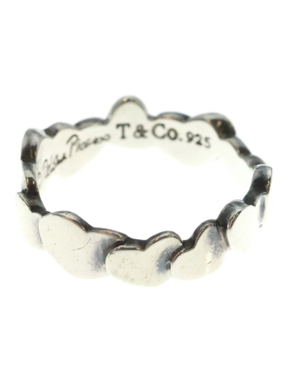 Tiffany & Co Paloma Picasso Modern Heart 925 Sterling Silver